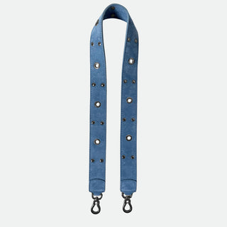 Tracolla 100 cm Carta Zucchero Pelle Camoscio Dark