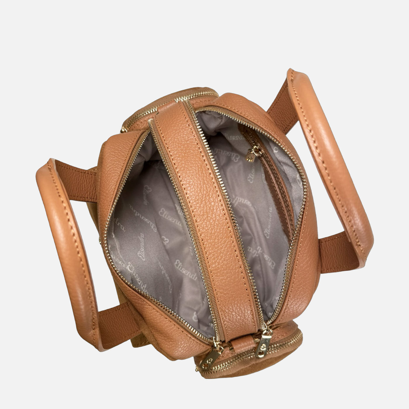 Borsa a mano Twiga Toffee Pelle Martellata e Camoscio Oro SPEDIZIONE DAL 06/03