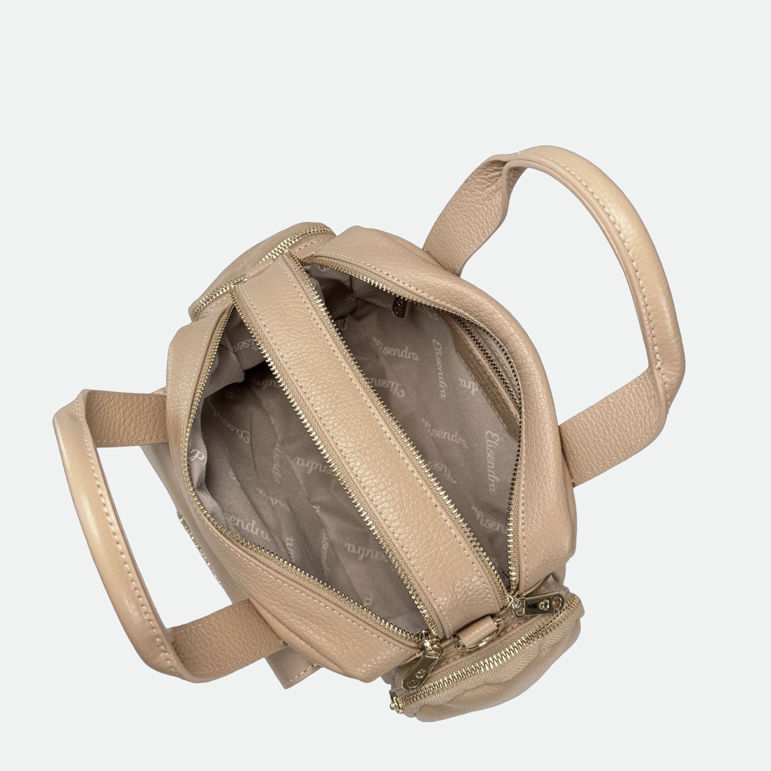 Borsa a mano Twiga Savana Pelle Martellata Oro