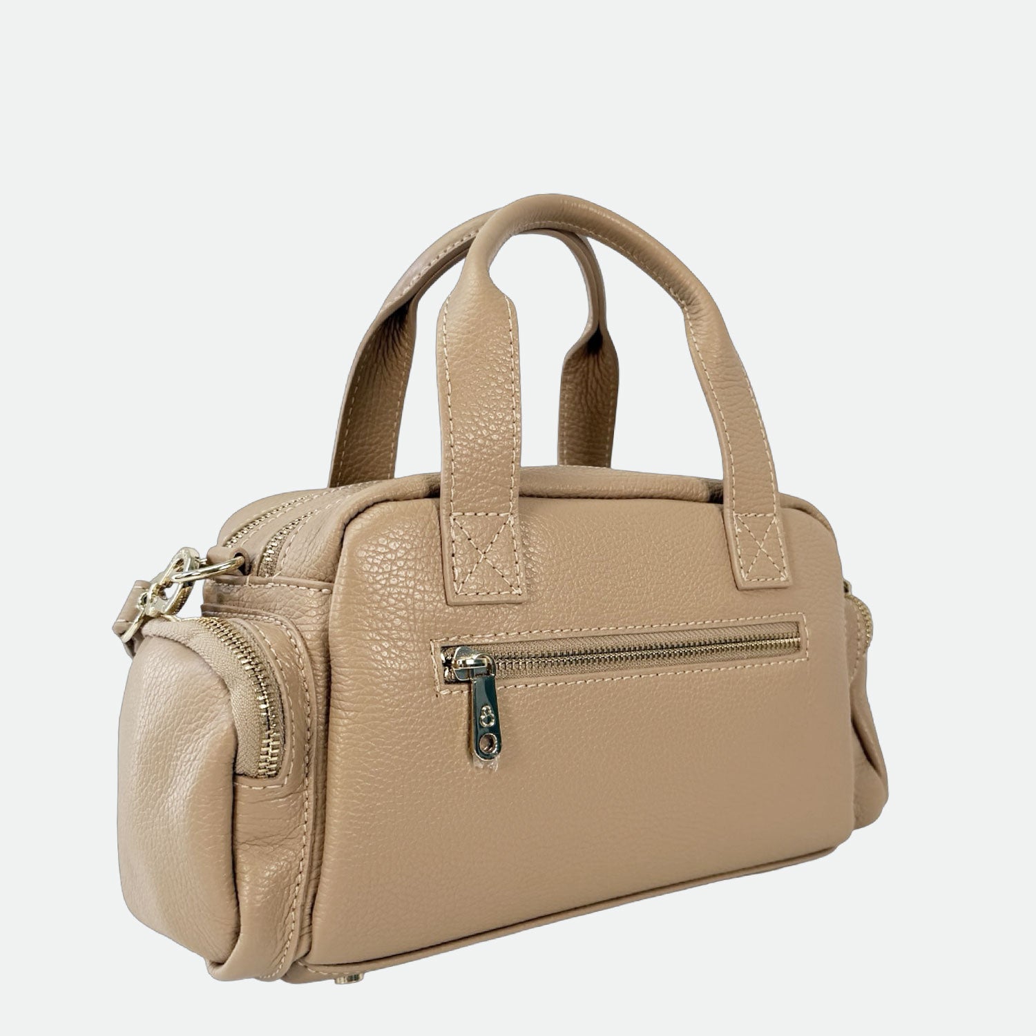 Borsa a mano Twiga Savana Pelle Martellata Oro