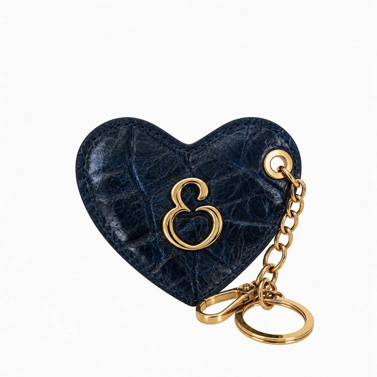 Porta Chiavi Love Andromeda Cocco stampato Oro