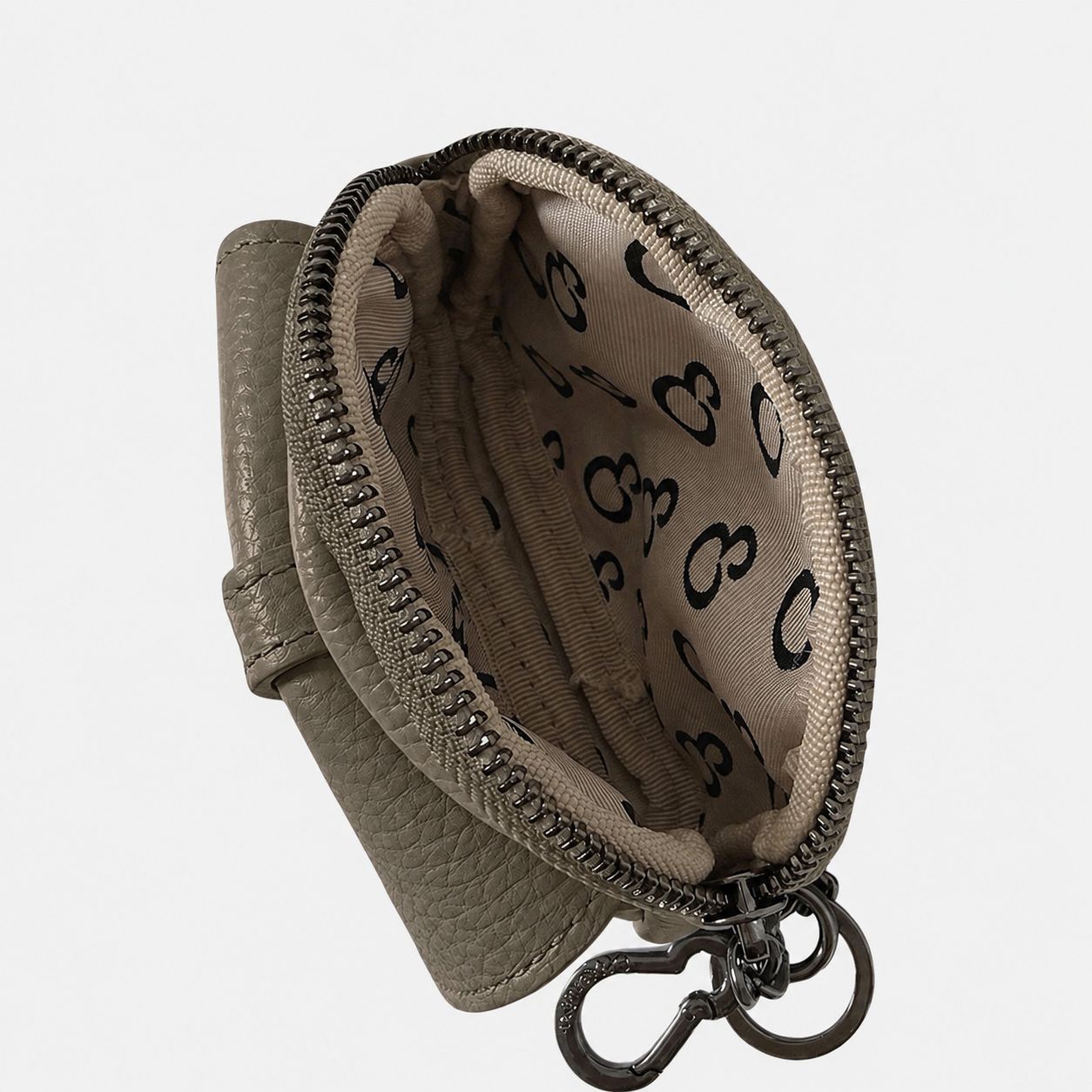 Pocket Oliva Pelle Martellata Dark