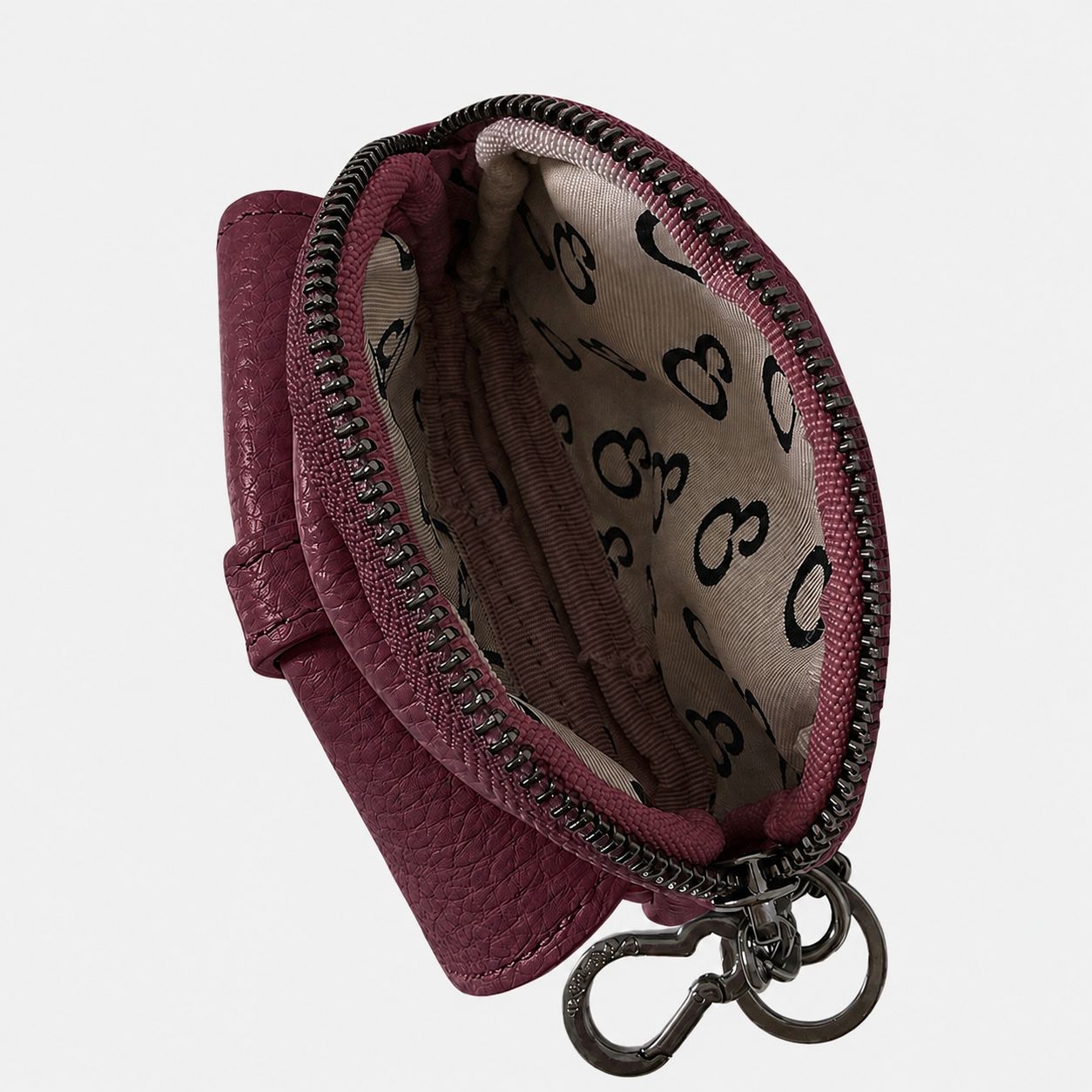 Pocket Amarena Pelle Martellata Dark
