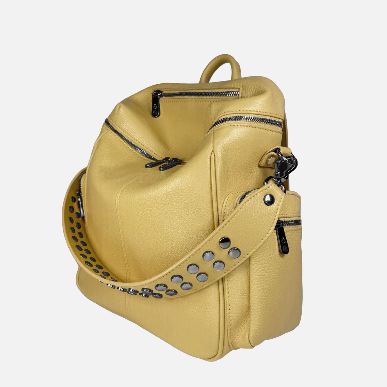 Zaino Saray Deserto Pelle Martellata Dark SPEDIZIONE DAL 04/05 - Elisendra®