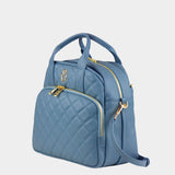 Megane Matelassé Laguna Blu – Borsa a Mano