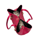 Luna Fucsia – Borsa Shopper – Pelle Palmellato