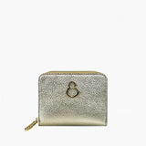 Mini Raya Platino Oro – Portafoglio – Pelle Martellata