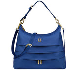 Patty Nappa blue Jeans - Borsa a Sacca
