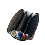 Raya Arcobaleno Dark Nickel – Portafoglio – Pelle Stampata Pitone