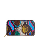 Raya Arcobaleno Oro – Portafoglio – Pelle Stampata Pitone