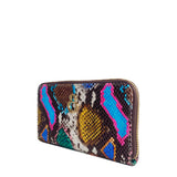 Raya Arcobaleno Oro – Portafoglio – Pelle Stampata Pitone