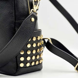 Niki Nero – Zaino – Pelle Martellata – Oro - Outlet