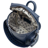 Saray Mini Blu Navy – Zaino – Pelle Martellata 2023