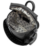 Saray Mini Nero – Zaino – Pelle Martellata – 2023