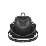 Saray Mini Nero – Zaino – Pelle Martellata – 2023